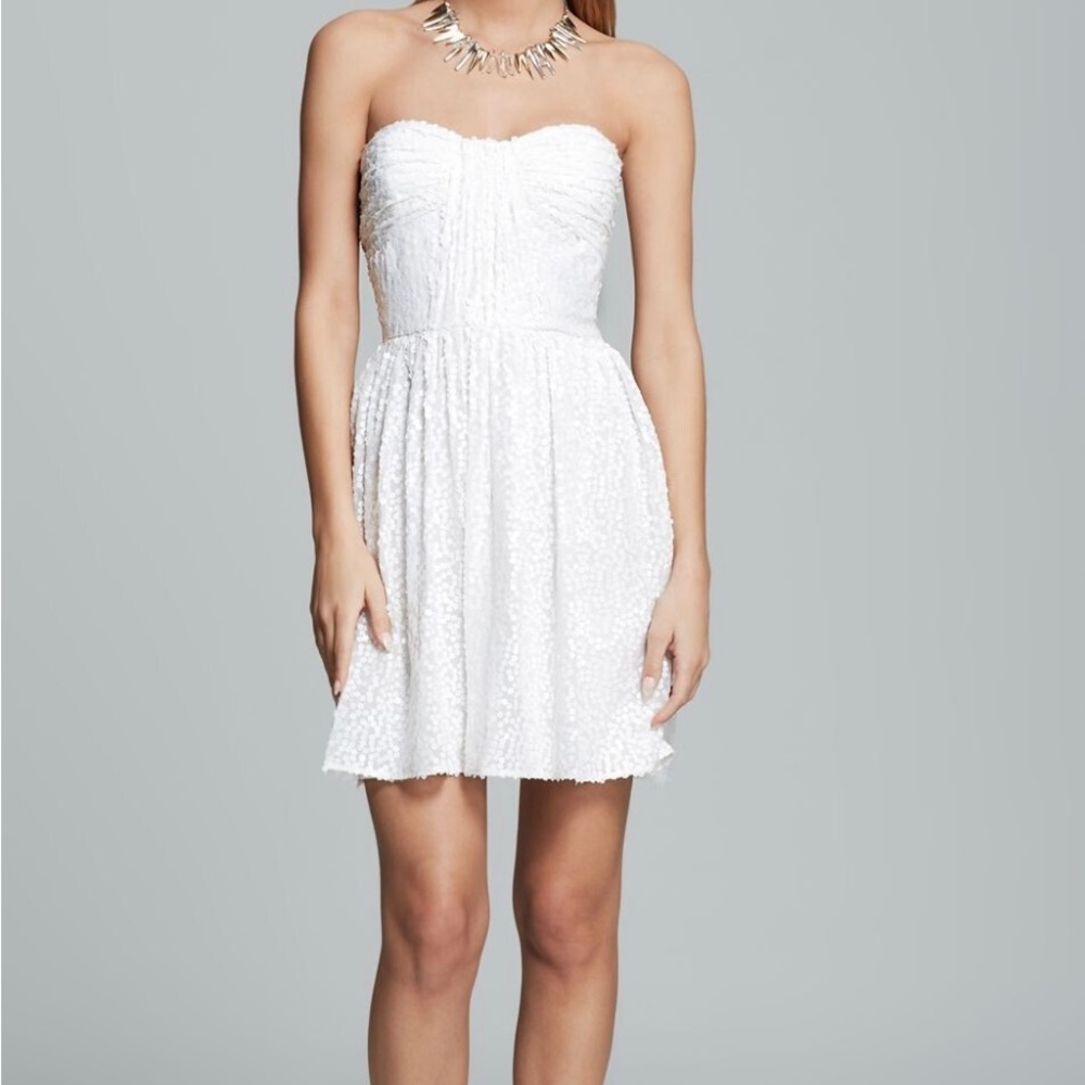 NWT Jill Stuart Flower Sequin Dress